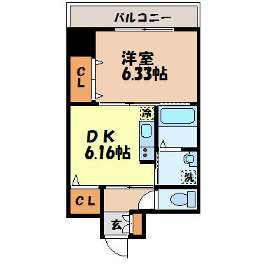 イ・メゾン麹屋（麹屋町）の間取り