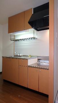 キッチン　２口ガスコンロが置ける流し台♪（イメージ）