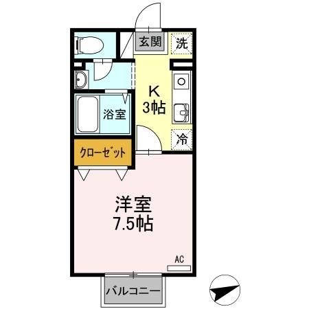 セピアコートの間取り