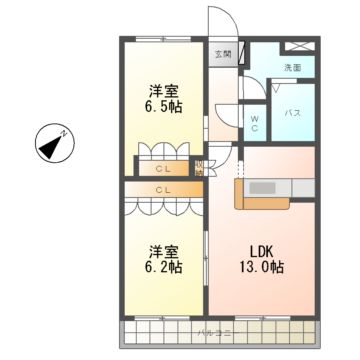 ラ・ウインクルの間取り