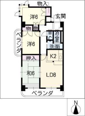 キャッスルエポックの間取り