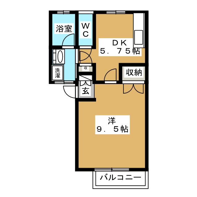 カーサブル小島田の間取り