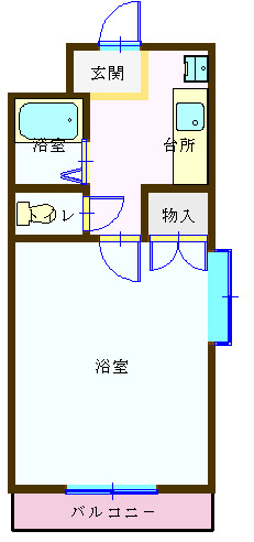 ロイヤルプリンスビルの間取り