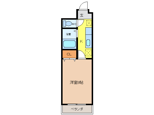 シティライフ野田の間取り