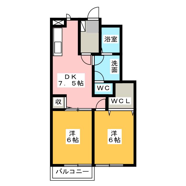 ファミール高月の間取り