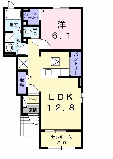 パーク　サイド壱番館の間取り