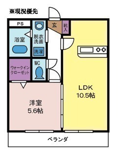 ミラオークの間取り