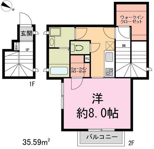 アムールもみじ山の間取り