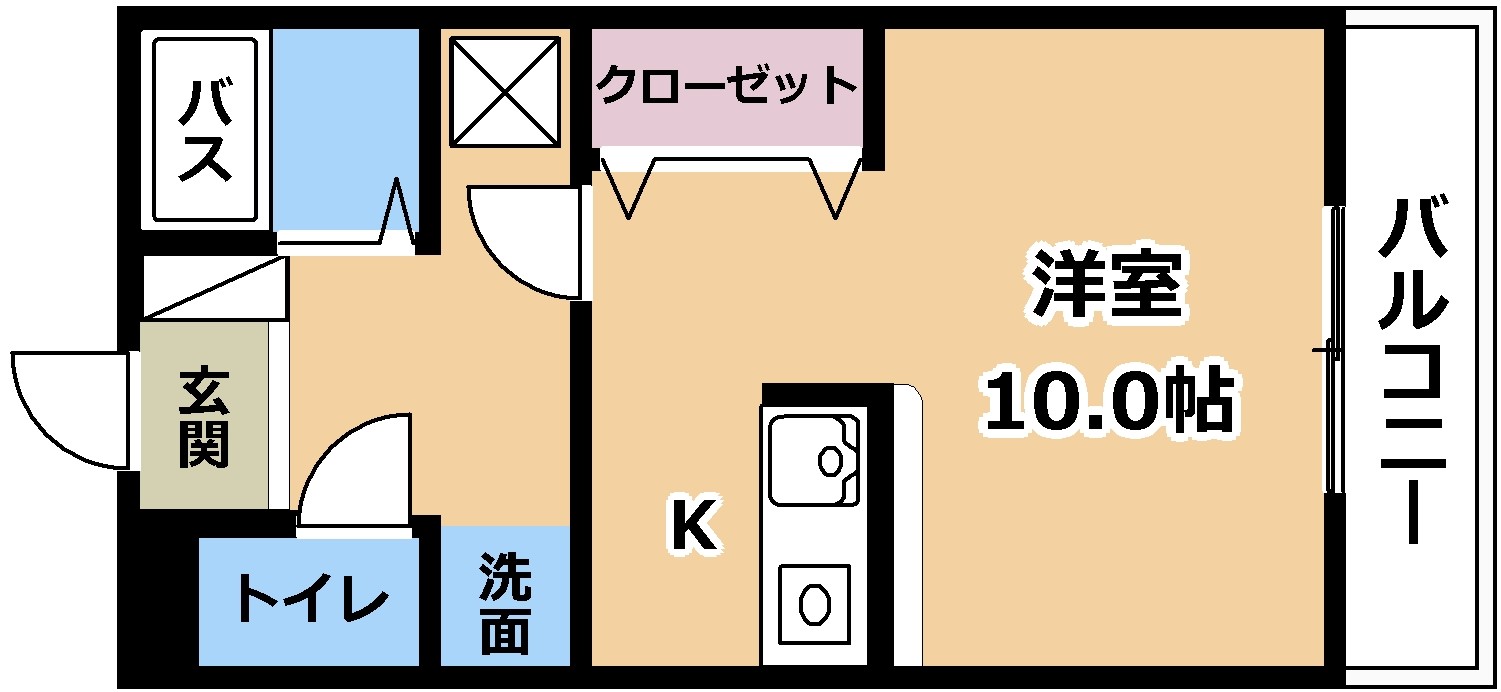 フェイム瀬田の間取り