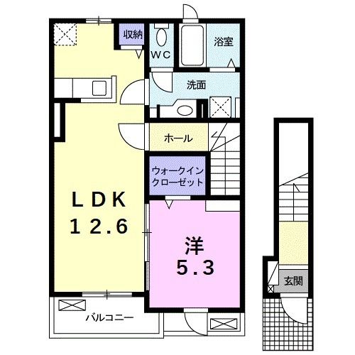 カーサセレノIIの間取り