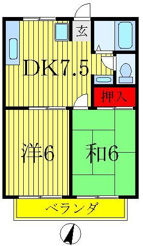 メゾンレイソルの間取り