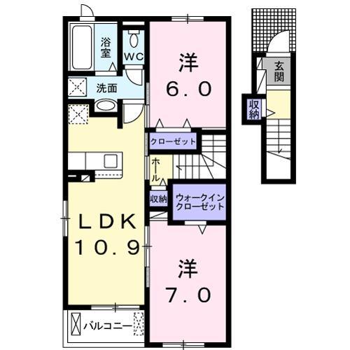 グレース　ライト　ジョイの間取り