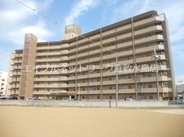 倉敷市石見町のマンションの建物外観