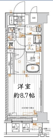 レガリス目白学習院下の間取り