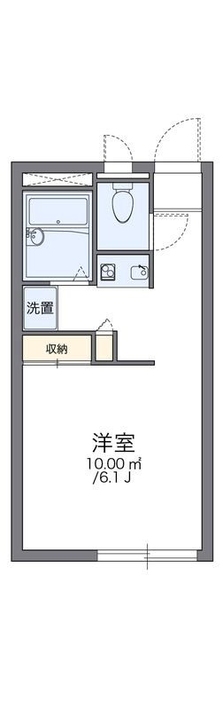 レオパレスプリオール東山の間取り