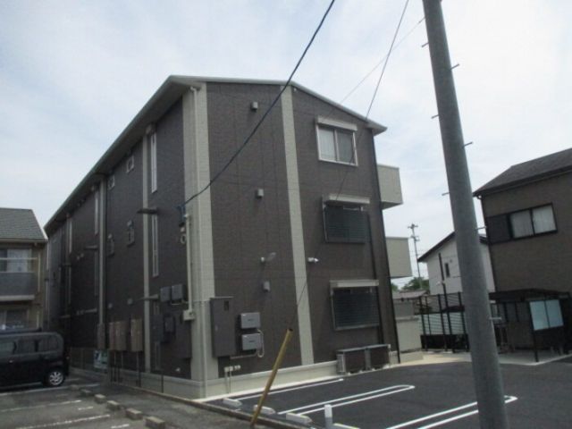 豊田市下市場町のアパートの建物外観