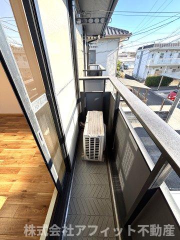 バルコニー　南向き