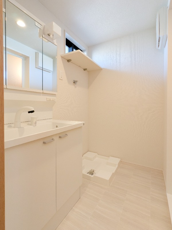 洗面設備　図面と現状に相違がある場合には現状を優先