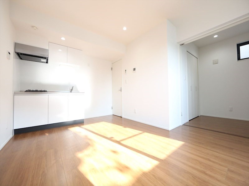 居室・リビング　ＬＤＫ9.1帖　システムキッチン　エアコン完備