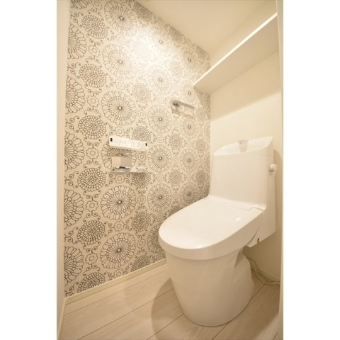 トイレ　きれいな内装です