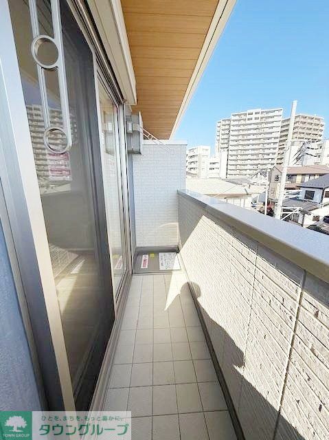 バルコニー　駐車場