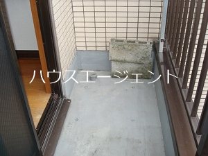 バルコニー　ベランダもあります。※参考画像。