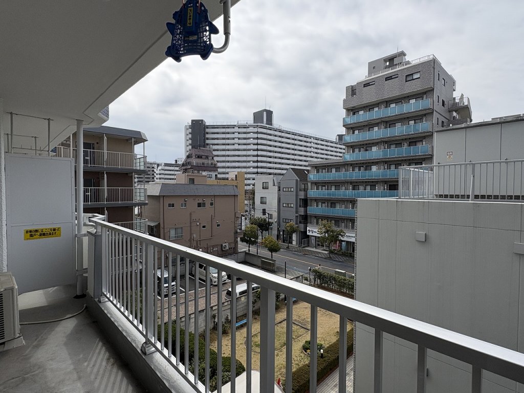 バルコニー　南向きバルコニー