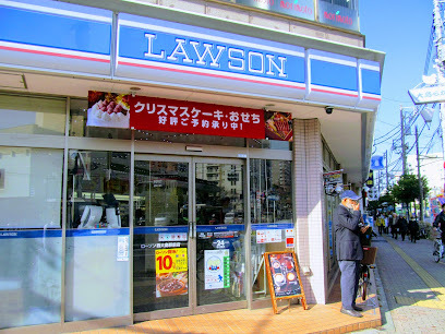 コンビニ　ローソン 西大島駅前店（コンビニ）まで100m