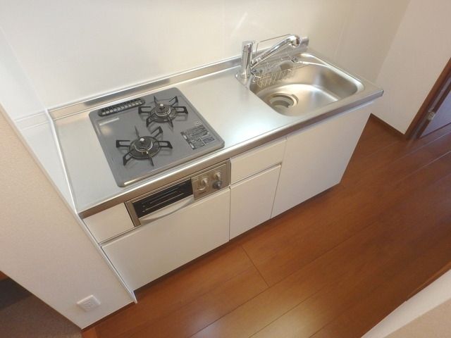 キッチン　★グリル付き２口システムキッチン★