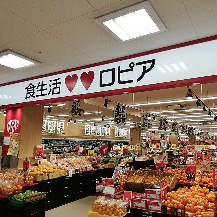 スーパー　ロピア草加セーモンプラザ店（スーパー）まで548m