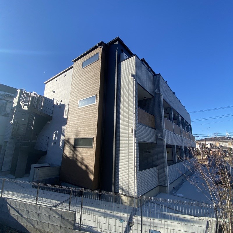 建物外観　築浅アパート・長沼駅まで徒歩10分♪