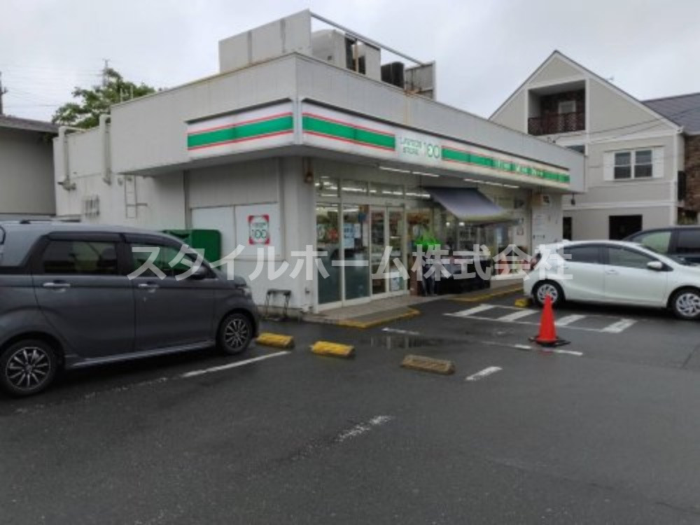 コンビニ　ローソンストア100 豊橋多米西町店（コンビニ）まで623m