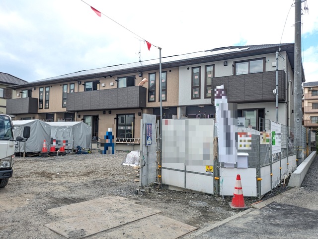 建物外観　建築中
