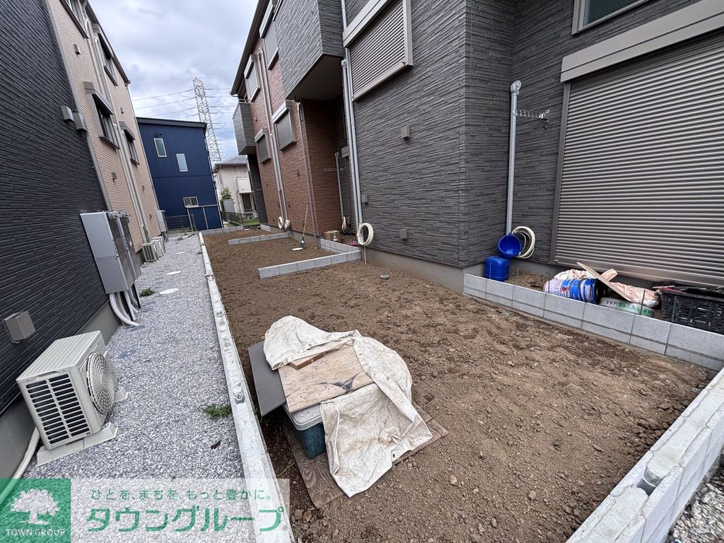 バルコニー　庭