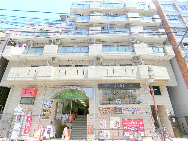 建物外観　1985年8月築　SRC鉄骨鉄筋コンクリート造地上10階地下