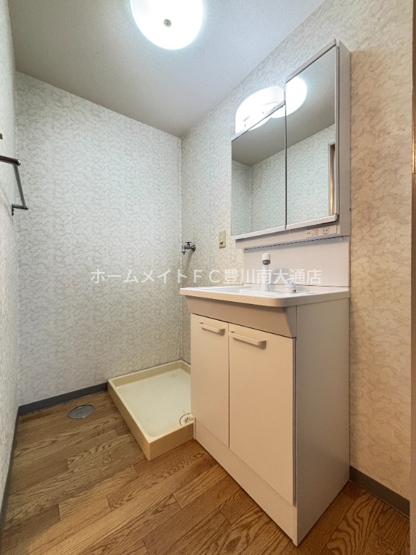 洗面設備　同型別部屋写真