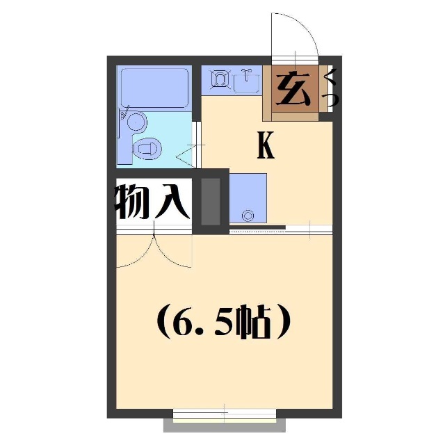 サンヴィエール長岡の間取り写真