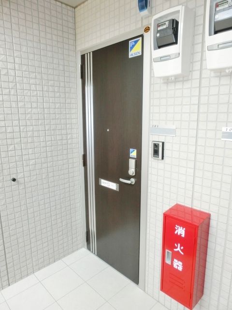 セキュリティ　訪問の顔がわかるので安心ですね