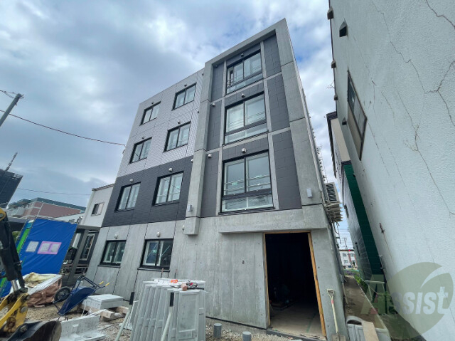 建物外観　札幌市白石区平和通「ＡＳＴＥＲ　ＳＨＩＲＯＩＳＨＩ」