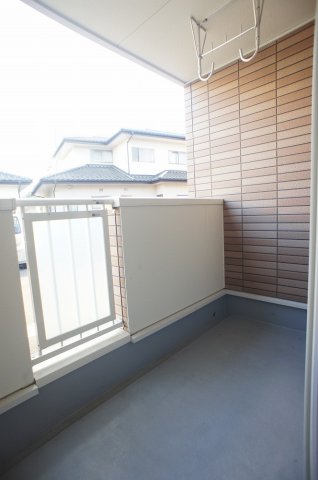 バルコニー　広々としたバルコニーです