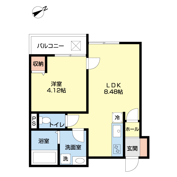 Imperial今博多の間取り写真