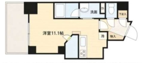 クレール千代田岩本町の間取り写真