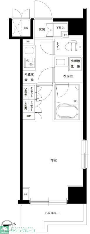 ルーブル川崎神明町の間取り写真