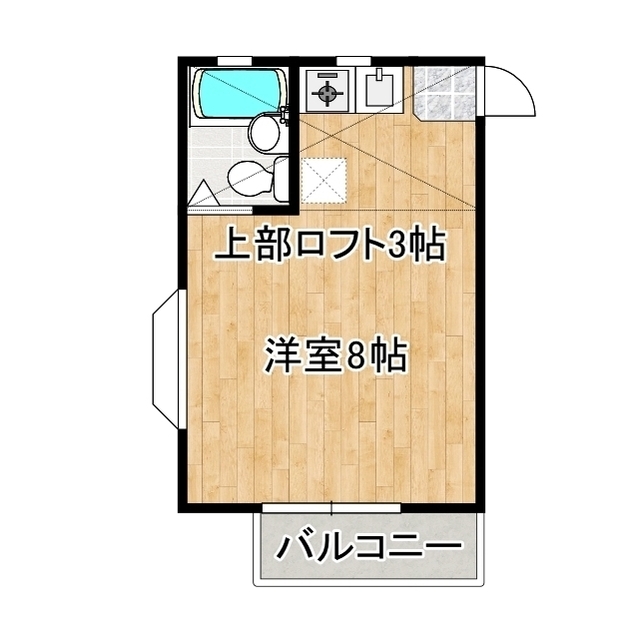 サンロフティの間取り写真