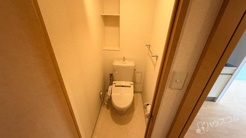 阪急宝塚線 服部天神駅 徒歩4分 5階建 築21年のトイレ写真