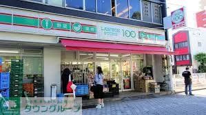 コンビニ　ローソンストア100築地口店（コンビニ）まで780m