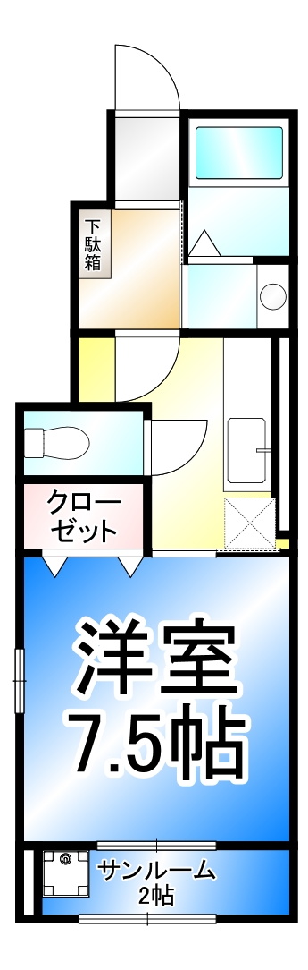 1K Apartment in Nagano, Nagano — photo 2 of 3