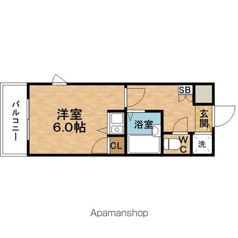 地下鉄谷町線 南森町駅 徒歩7分 10階建 築29年の間取り写真
