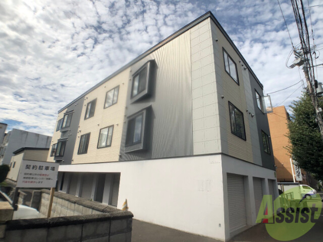 建物外観　札幌市東区北２３条東「グランデ２３」