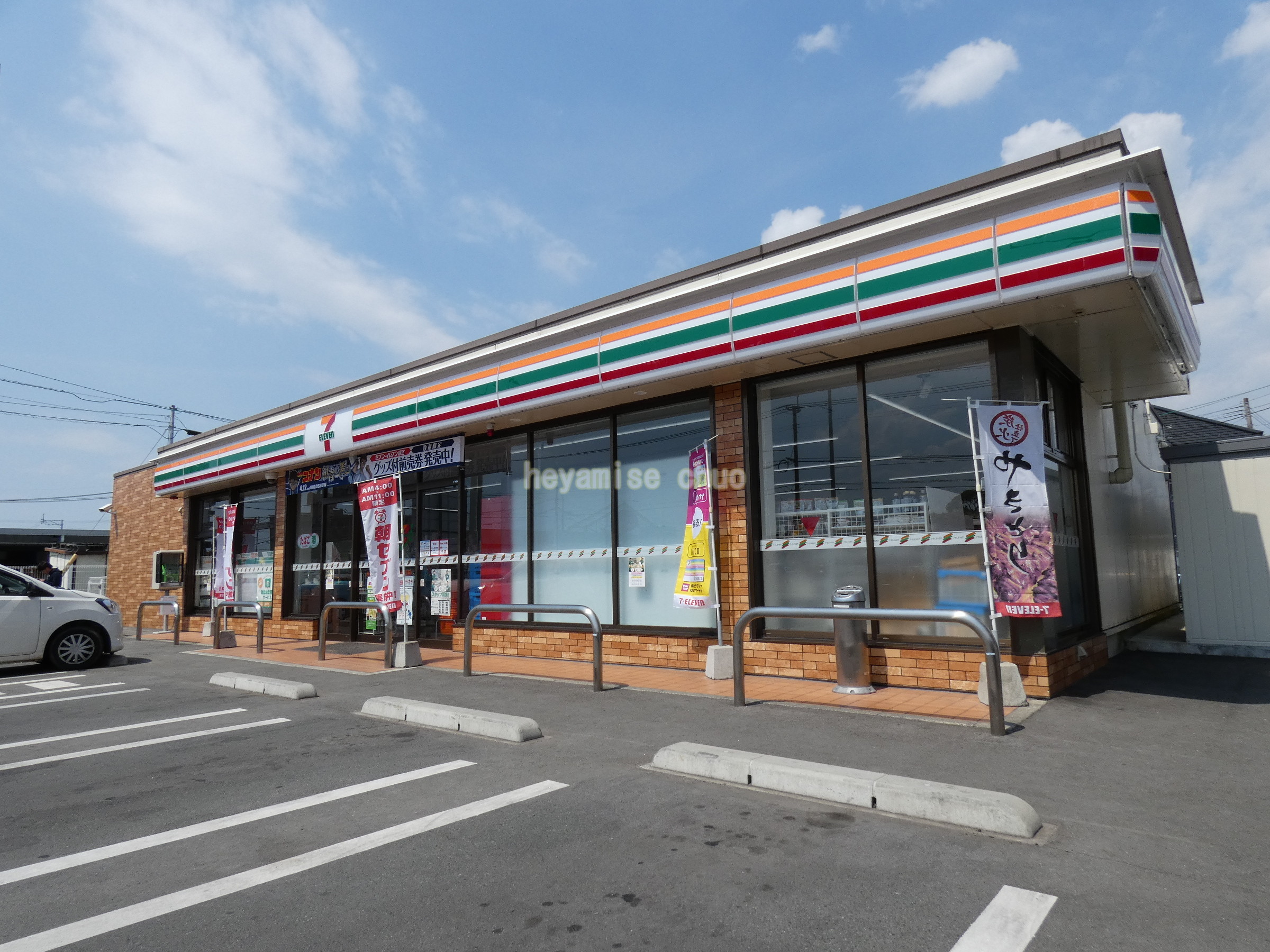 コンビニ　セブンイレブン熊本野中1丁目店（コンビニ）まで691m